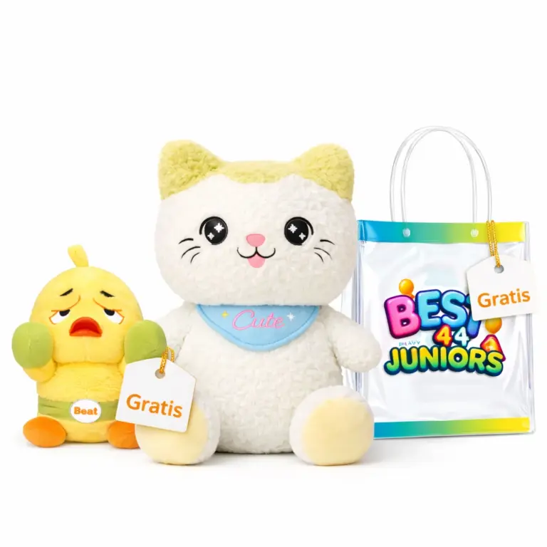 Plushe kat knuffel 45cm