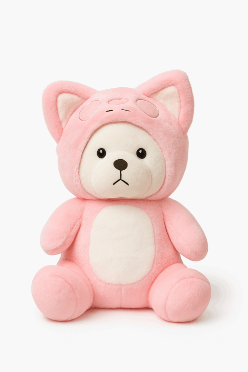 Roze Beer knuffel