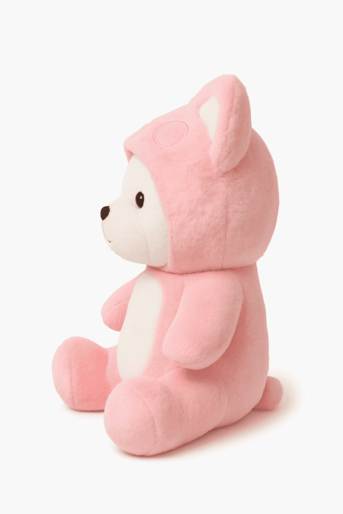 Roze Beer knuffel - Afbeelding 4