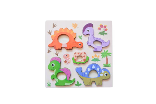Houten Puzzelset 4 stuks voor Kinderen - Afbeelding 4