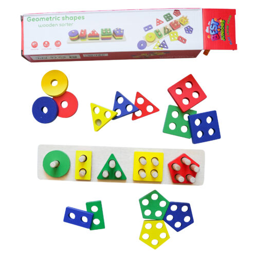 Houten Vormen Sorteerbord
