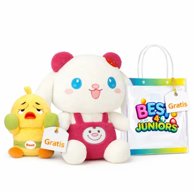 Red rabbit cuddly toy 45cm