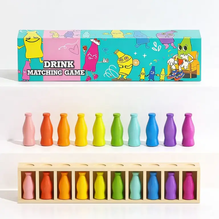 Houten drankjes matchspel
