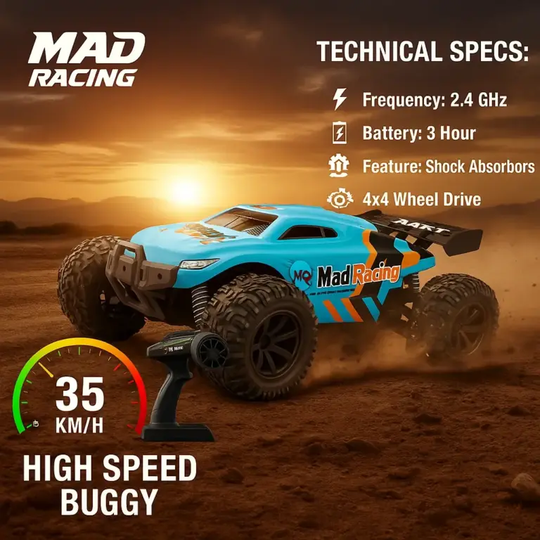 Mad Racing Mangle RC Auto-35 km/u Snelheid