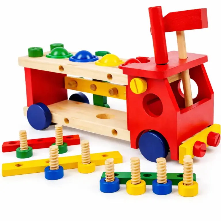 Houten Constructie Speelgoed Truck