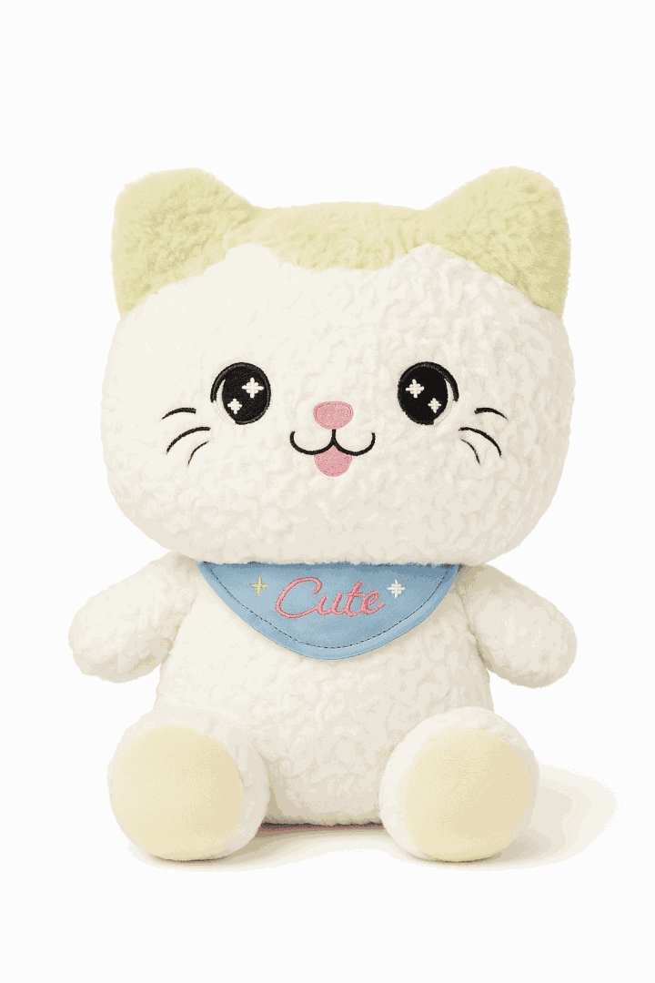 Plushe kat knuffel 45cm