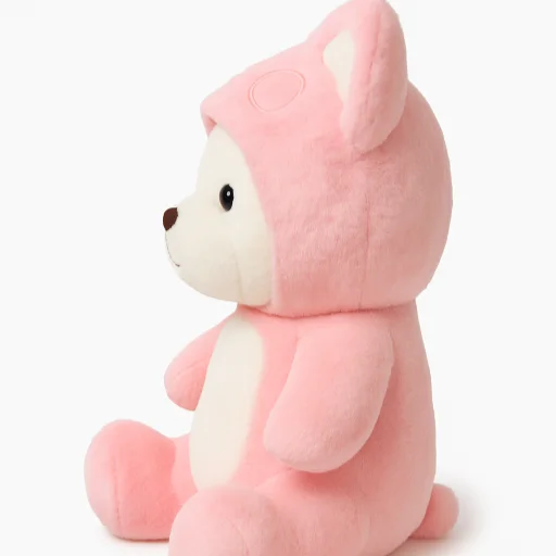 Roze beer knuffel 45cm