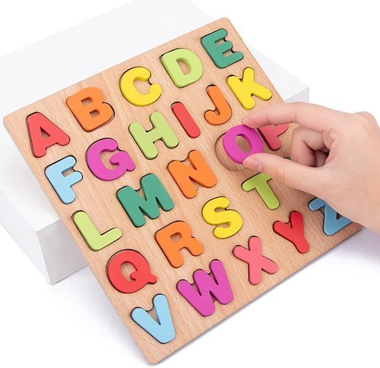 Houten puzzels voor peuters, 3-pack