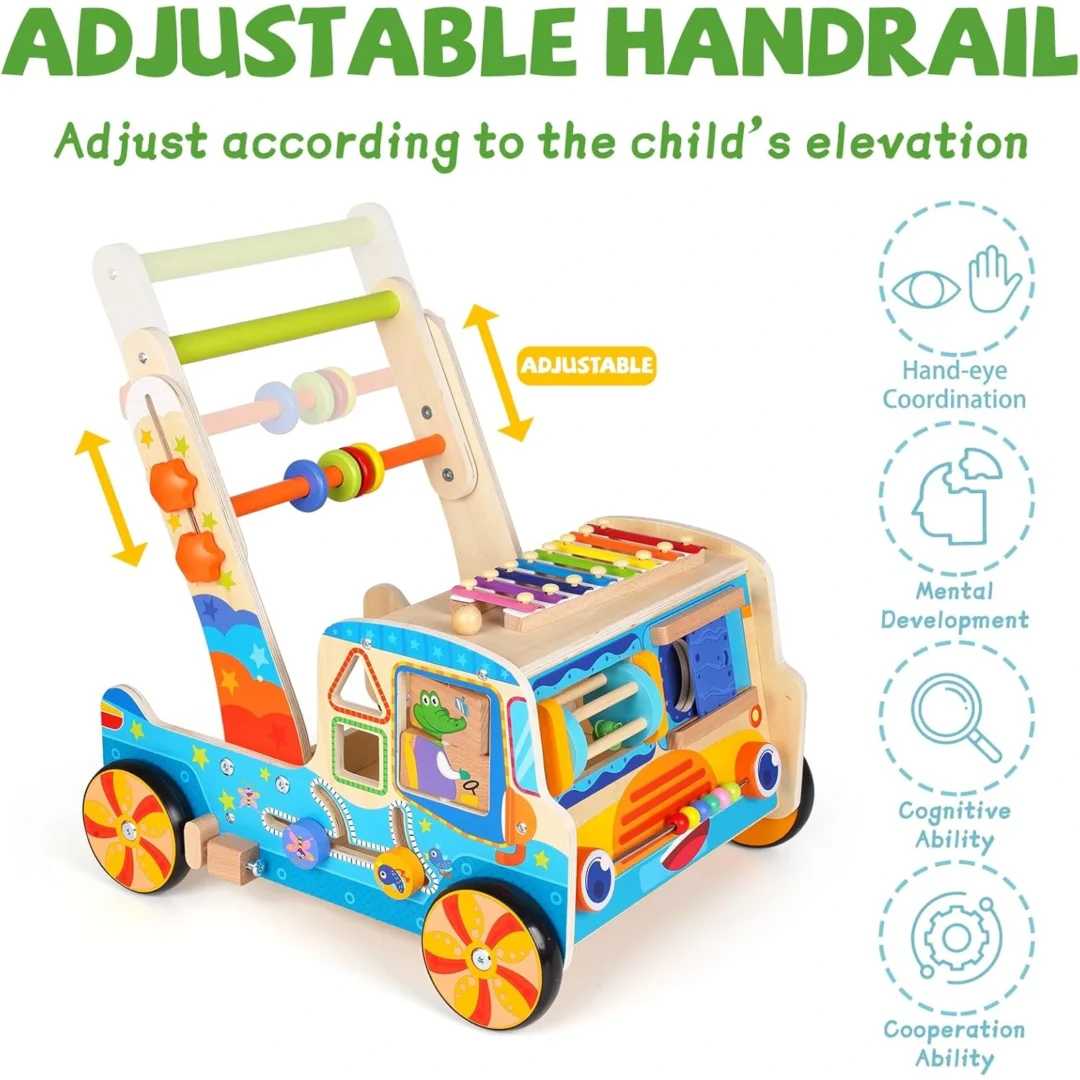 Houten Loopwagen - Afbeelding 7