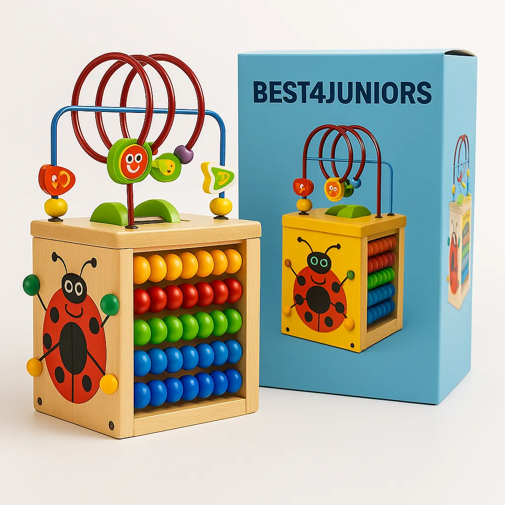 Lieveheersbeestje Houten Activiteitenblok