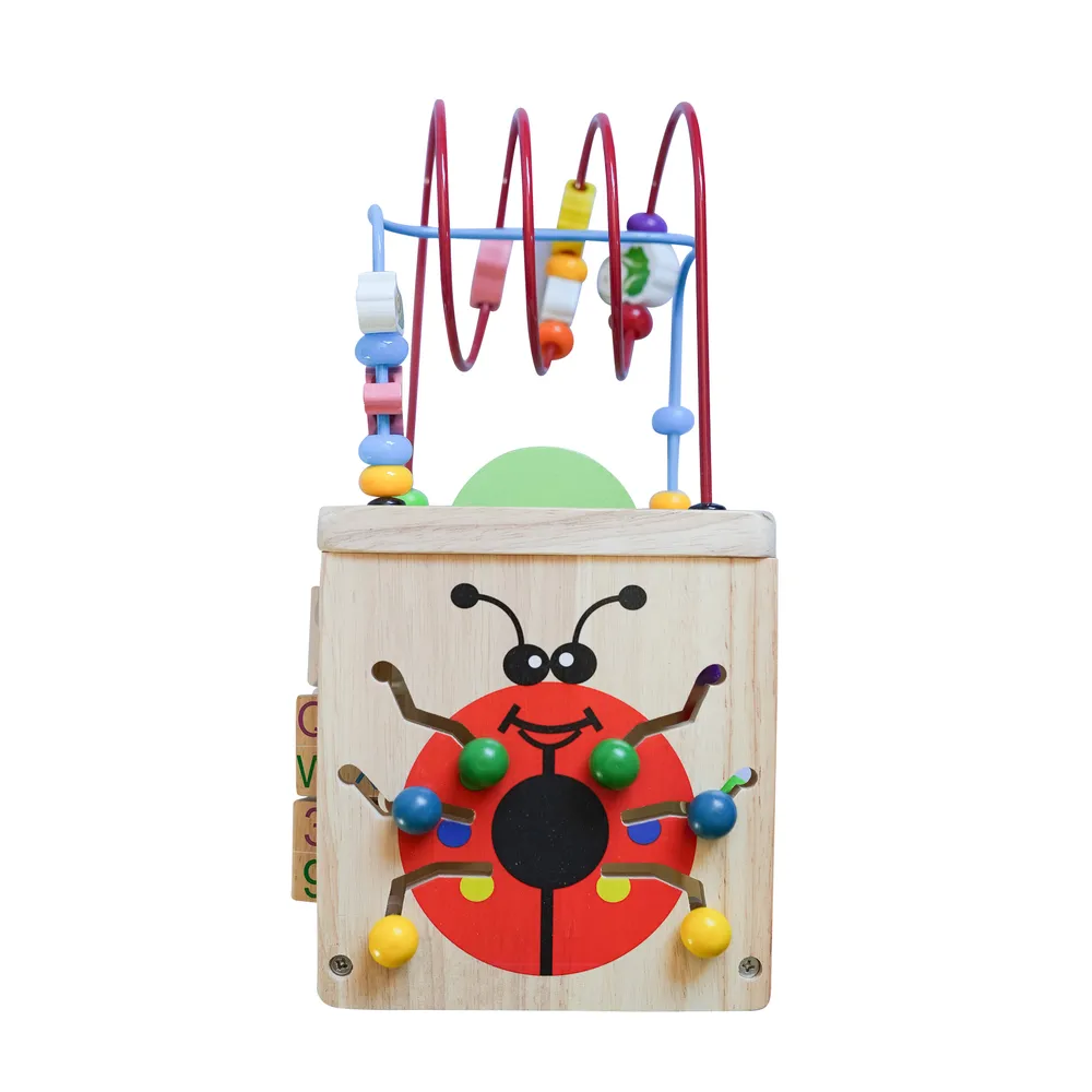 Lieveheersbeestje Houten Activiteitenblok