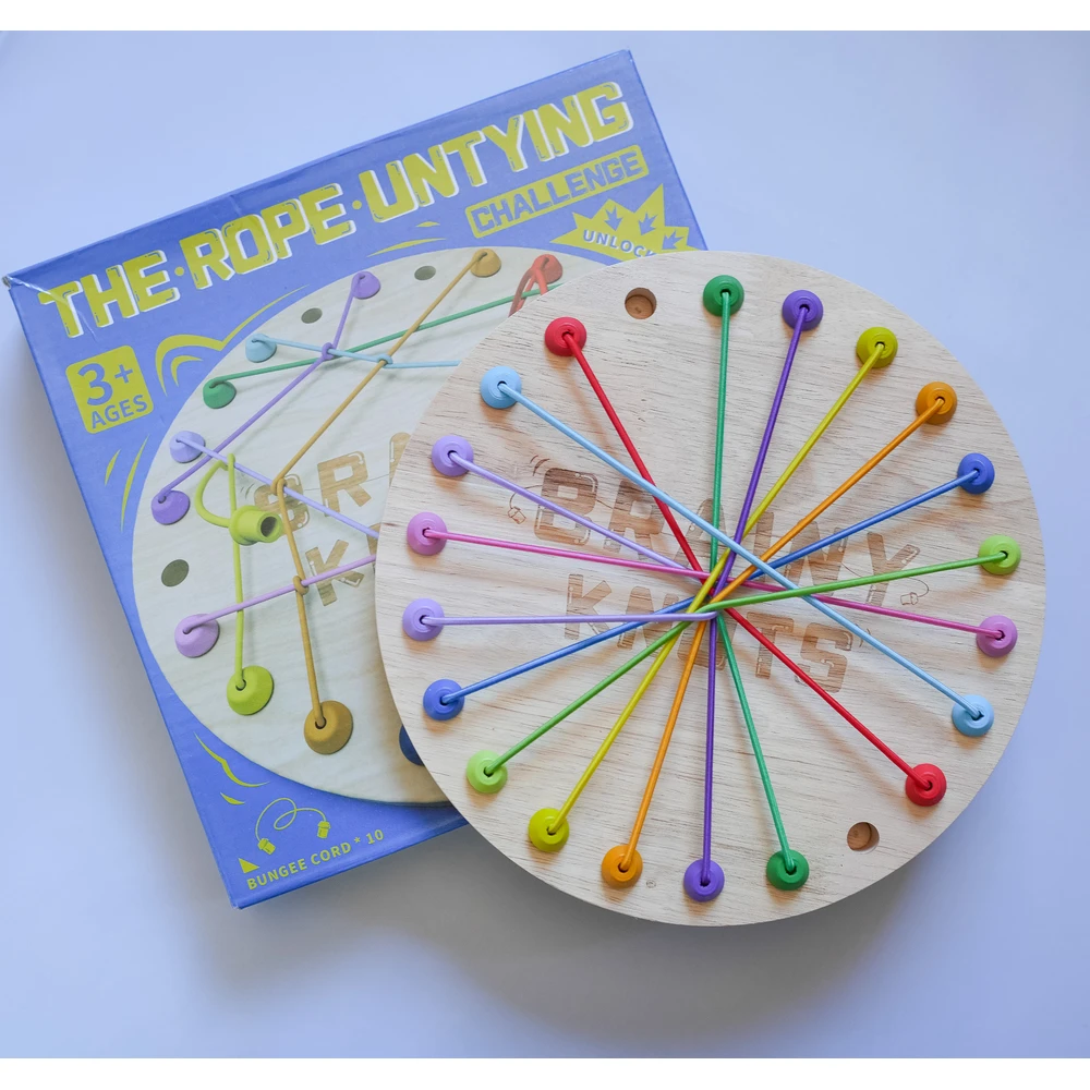Brainy Knots Rope Spel