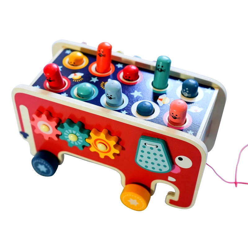 Houten Olifant Karretje