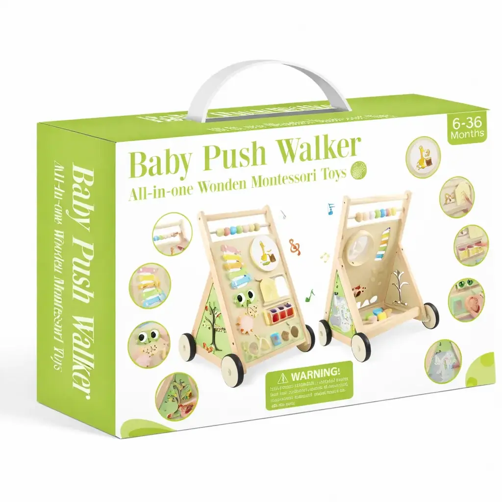 Houten Loopwagen - Afbeelding 6