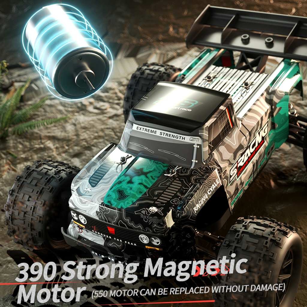 RC Auto 70 km/u – 4WD Brushless - Afbeelding 4