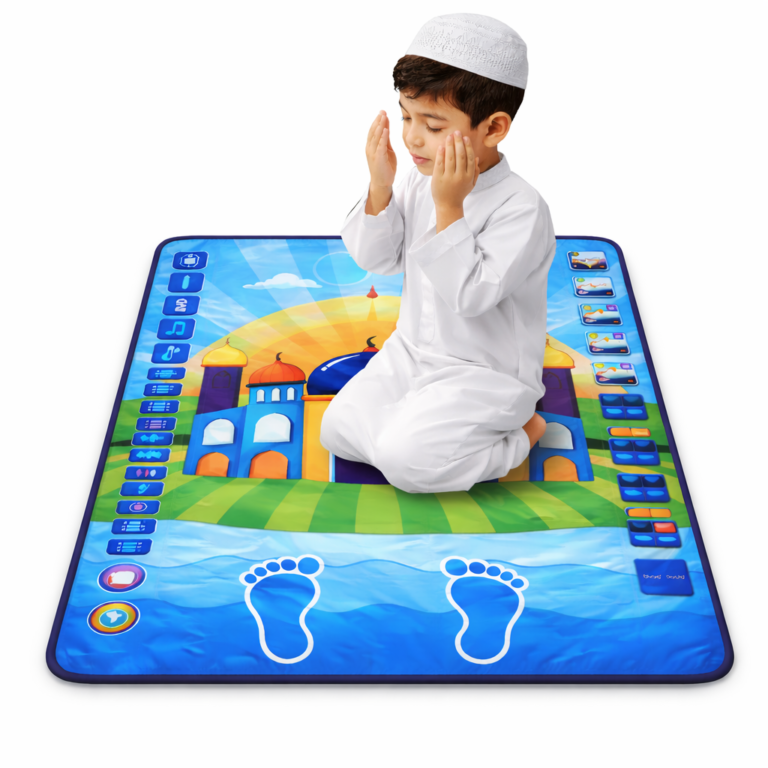 Educatieve Gebedsmat voor Kinderen – Blauw