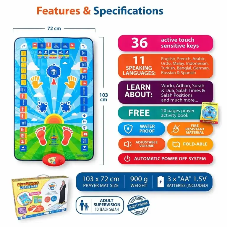Educatieve Gebedsmat voor Kinderen