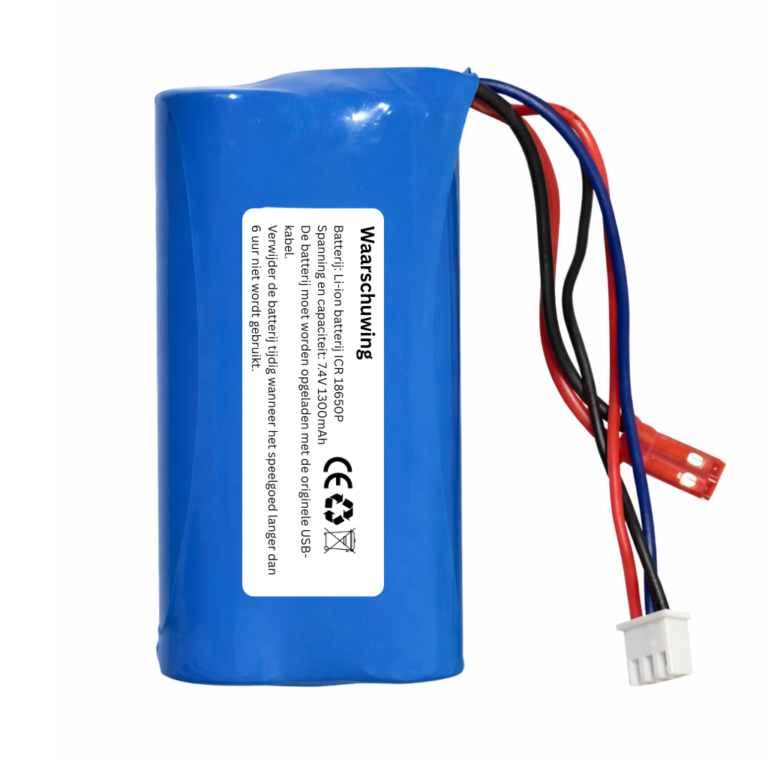 Premium 7.4V 1300mAh Li-ion Accu voor RC-auto’s – Langdurig & Veilig