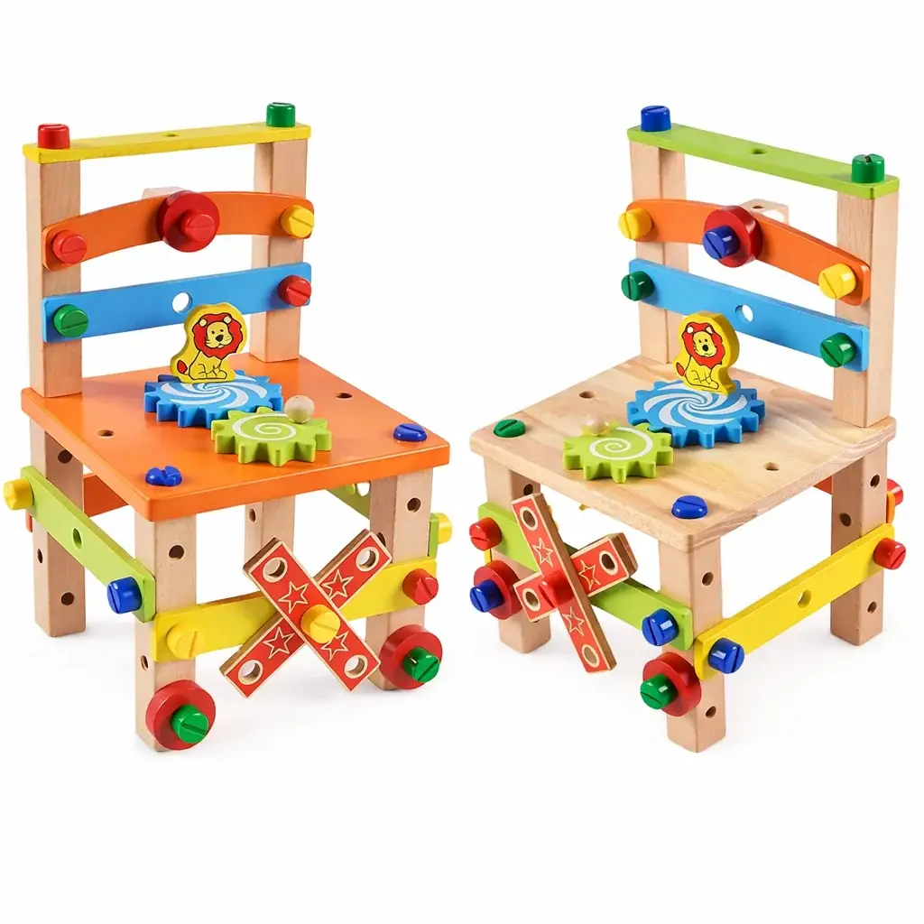 Houten Schroefstoel - Afbeelding 3