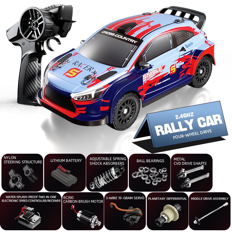 RC 4WD Auto – Offroad & Drift - Afbeelding 3