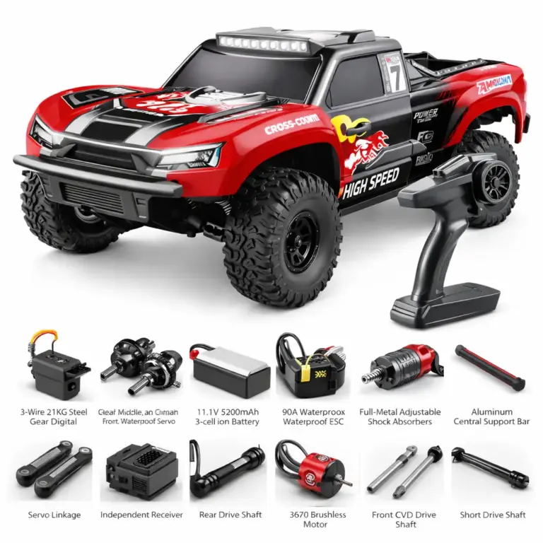 RC Auto 4×4 Off-Road 85 km/u