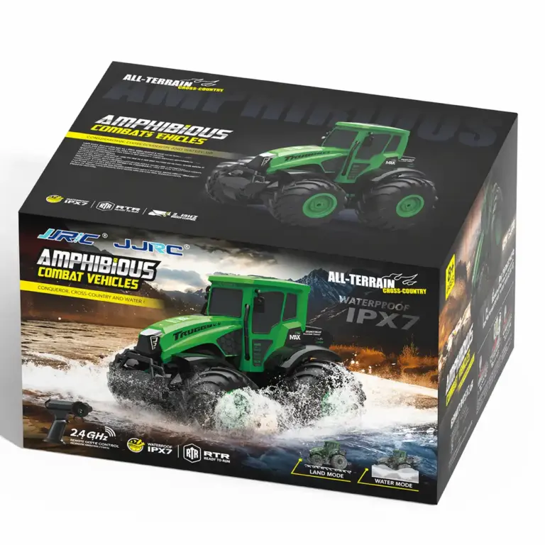 RC Tractor Water & Land – Amfibische tractor met 4×4