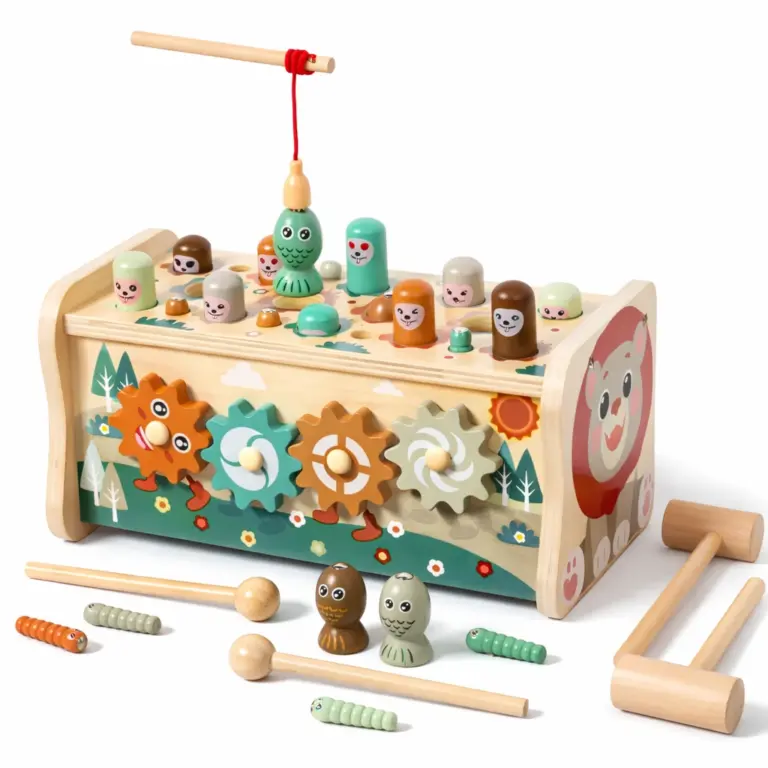 Houten Hamerspel Montessori