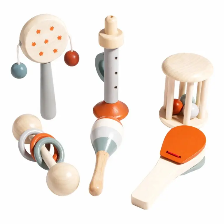Houten Muziek Instrumenten Set