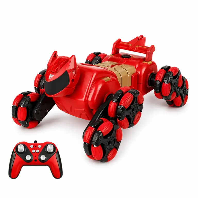 Robot RC Auto 8WD met Spray & Licht (Blauw)