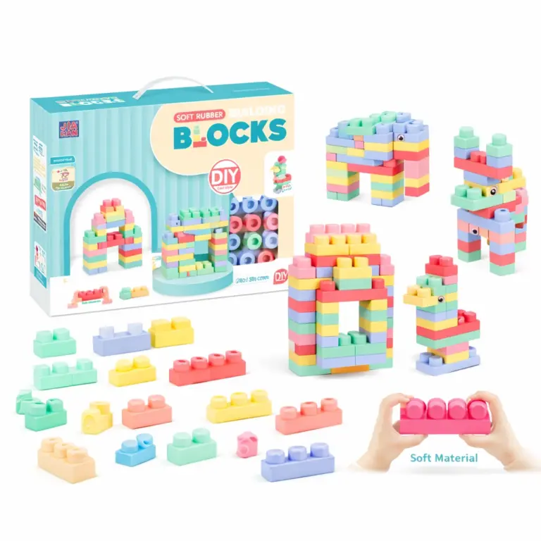 Zachte Bouwblokken 62 Delig